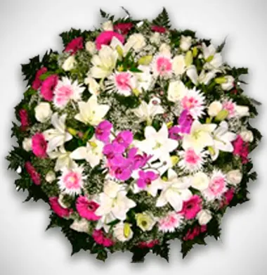 Coroa de Flor Pérola