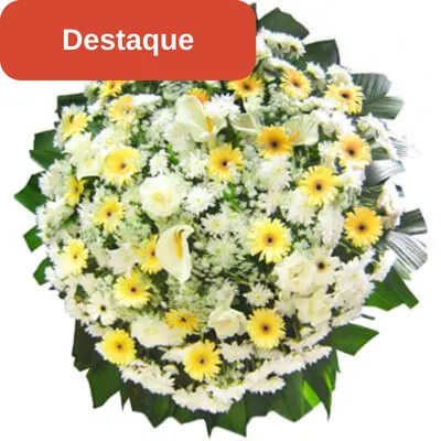 Coroa de Flor Onix